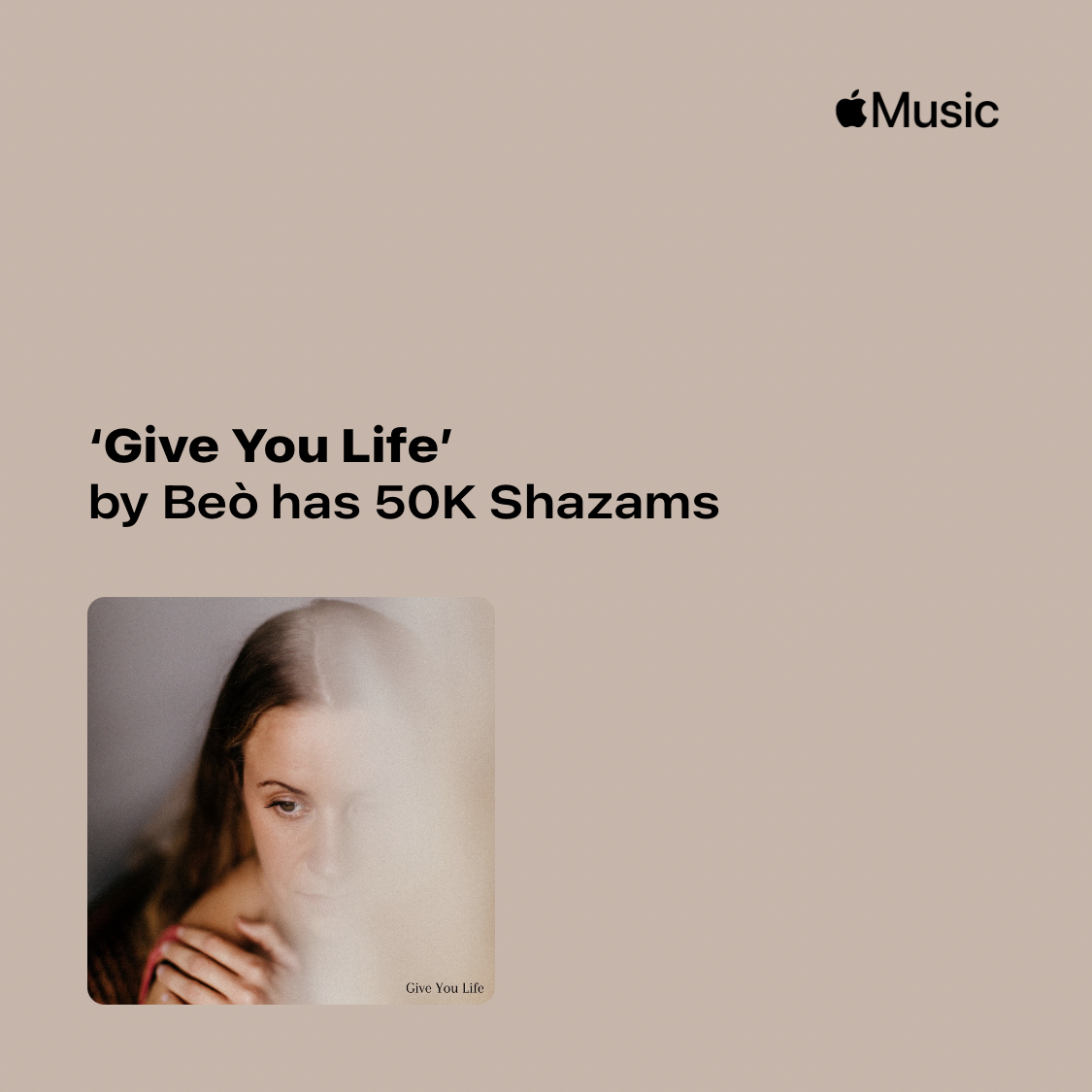 WILD that this little song has had over 50,000K @Shazam ! Thank you to @paramountplus for featuring it in your movie, The In Between, and giving it wings 🦢
You can listen to 'Give You Life' here 😊
open.spotify.com/track/5cjOcoO1… @AppleMusic #TheInBetween #LoveNeverDies #Musicinfilm
