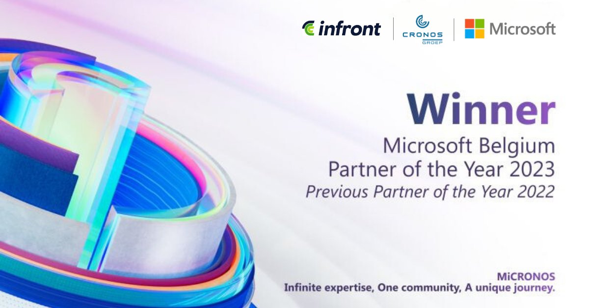Last night we received some incredible news!
We are thrilled to announce that we received the <a href="/Microsoft/">Microsoft</a> Partner of the Year 2023 Award, for the second year in a row.

#Microsoft #TheCronosGroup #MiCRONOS #POTY2022 #POTY2023 #MSInspire #MSPartner
tinyurl.com/y5tc8ukd