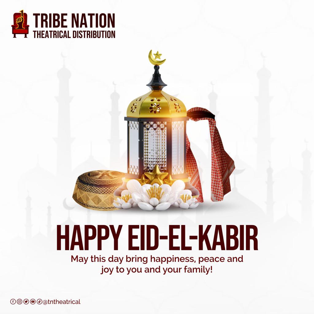 Happy Eid-El-Kabir to Muslims around the world. 🌙✨️

#eid #eidaladha #tntheatrical #tribenation #WeAreCulture