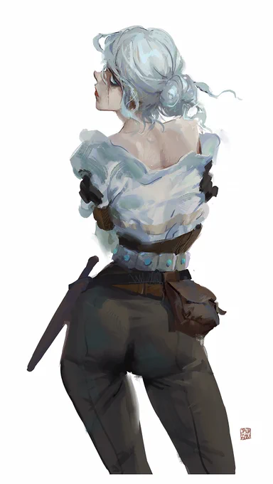Fan art | The Witcher 3: Wild Hunt - Ciri   