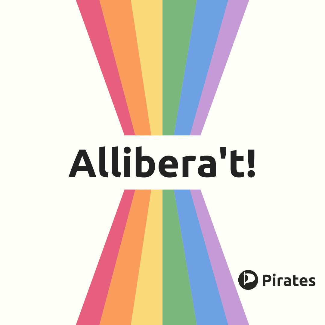 🌈 Feliç Dia Mundial de l'Orgull LGTBIQ+! 
Avui volem recordar que totes les persones mereixen respecte i llibertat, independentment de la seva orientació sexual o identitat de gènere. Volem construir una comunitat més inclusiva, on tothom pugui viure amb autenticitat i plenitud.