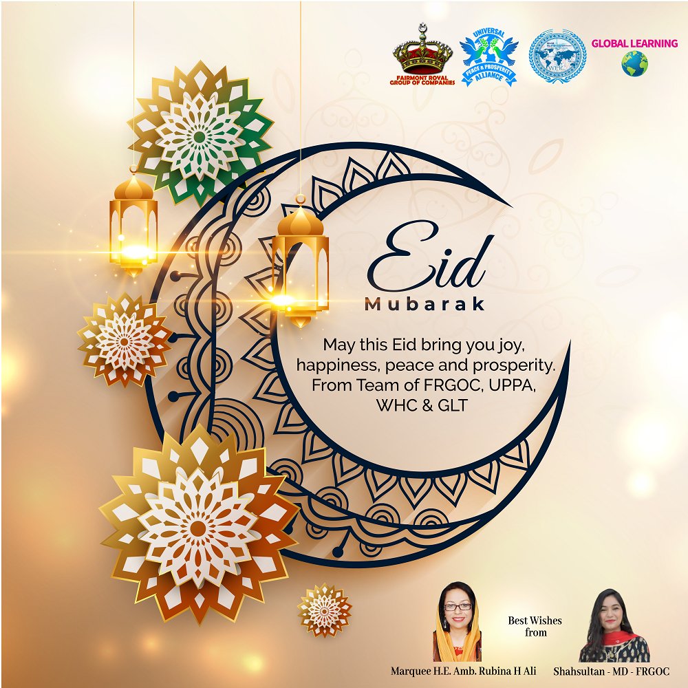 globallearningt's tweet image. Happy Eid Mubarak! May we be blessed with the love of humanity to bring peace and prosperity. Amen!