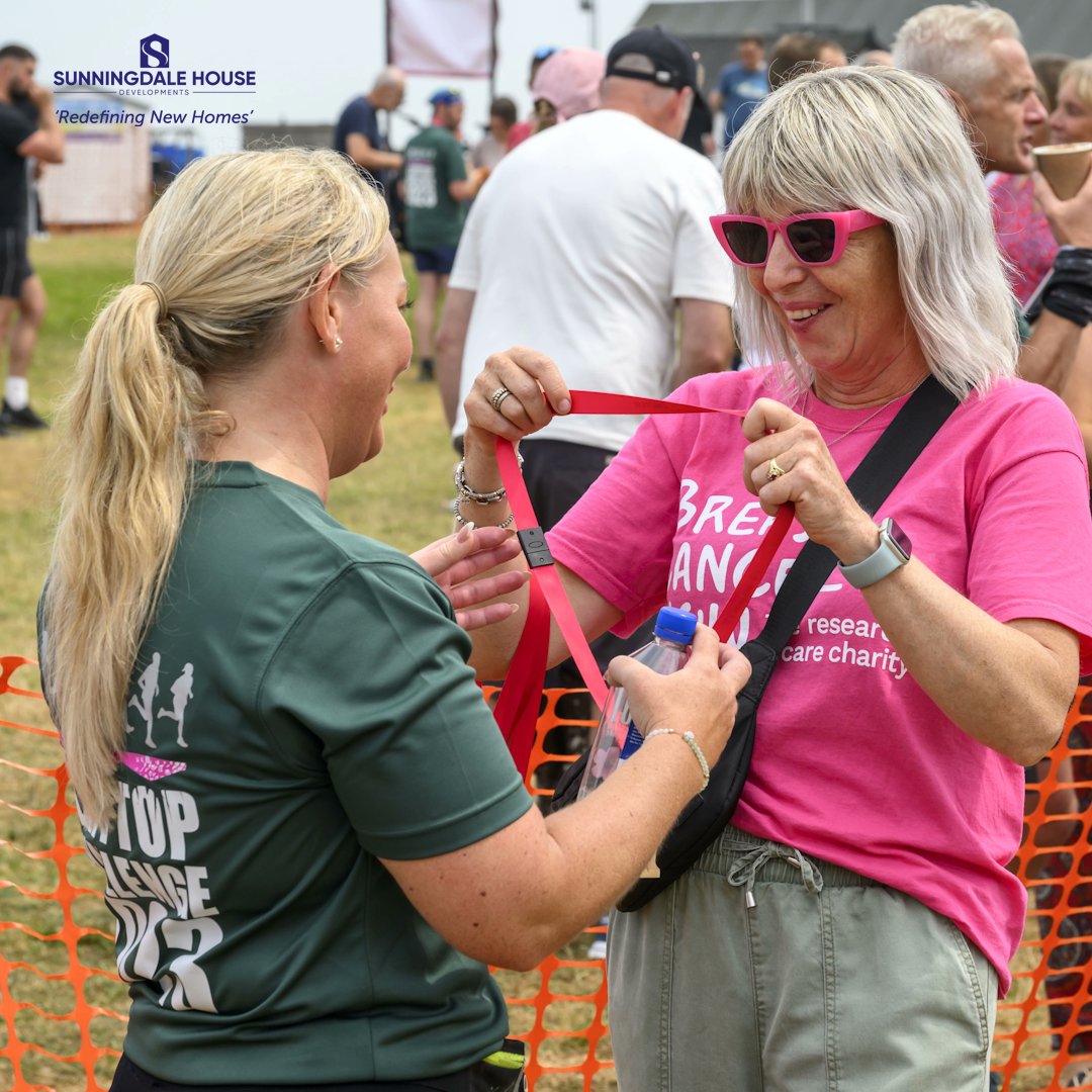 #Congratulations to Nicole, Kim, Amy, Nadine, and Katherine from Team Sunningdale on their completion of the Clifftop Challenge #charity run in aid of <a href="/BreastCancerNow/">Breast Cancer Now</a> – we are very #proud of their success!