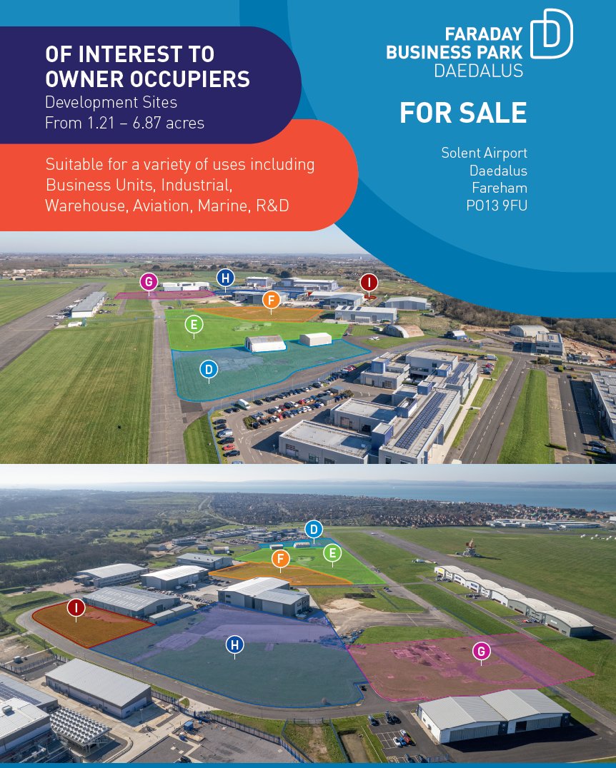 Looking for a new site for your business? Come and see us at our 'Meet the Site Owner' stand at @BizSouth's Regenerate South Conference at Southampton Football Club today
lnkd.in/eKg7u-X6 
#RegenSouth #CentralSouthUK #SolentAirport #Daedalus #SolentEnterpriseZone #aviation