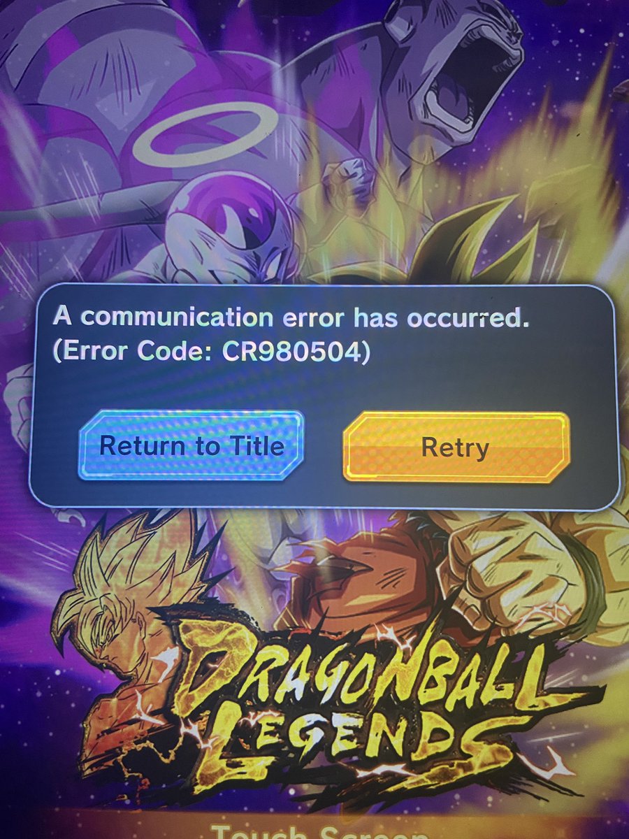 @DB_Legends I'm getting this error randomly, if i tap on retry it says that the profile is logged on too many devices but i have this profile only on one device, what's going on??