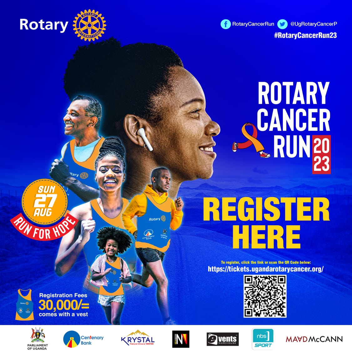 Rotaract_TV's tweet photo. Let's Run for Hope !!
Click on this link to register https://t.co/cp0794UiGY .
#CreateHopeInTheWorld.
#RotaryCancerRun2023.
#RotaractTV. https://t.co/Kh9scOdZaB