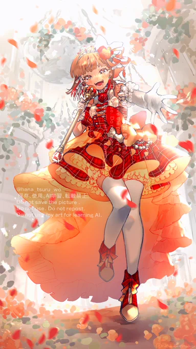 【skeb】夢を叶えたアイドルさん  