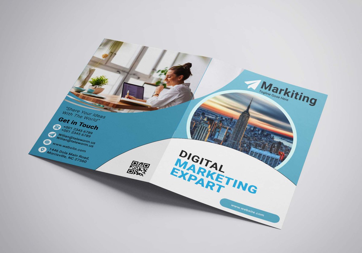 Programmer_Titu's tweet image. If you need any kind of Graphics design related service, be sure to let me know. I will do my best to satisfy you. 
Check out new work on my @Behance profile: &quot;MARKETING BIFOLD BROCHURE&quot; be.net/gallery/165672… 
#Graphicsdesign #bifoldbrochure