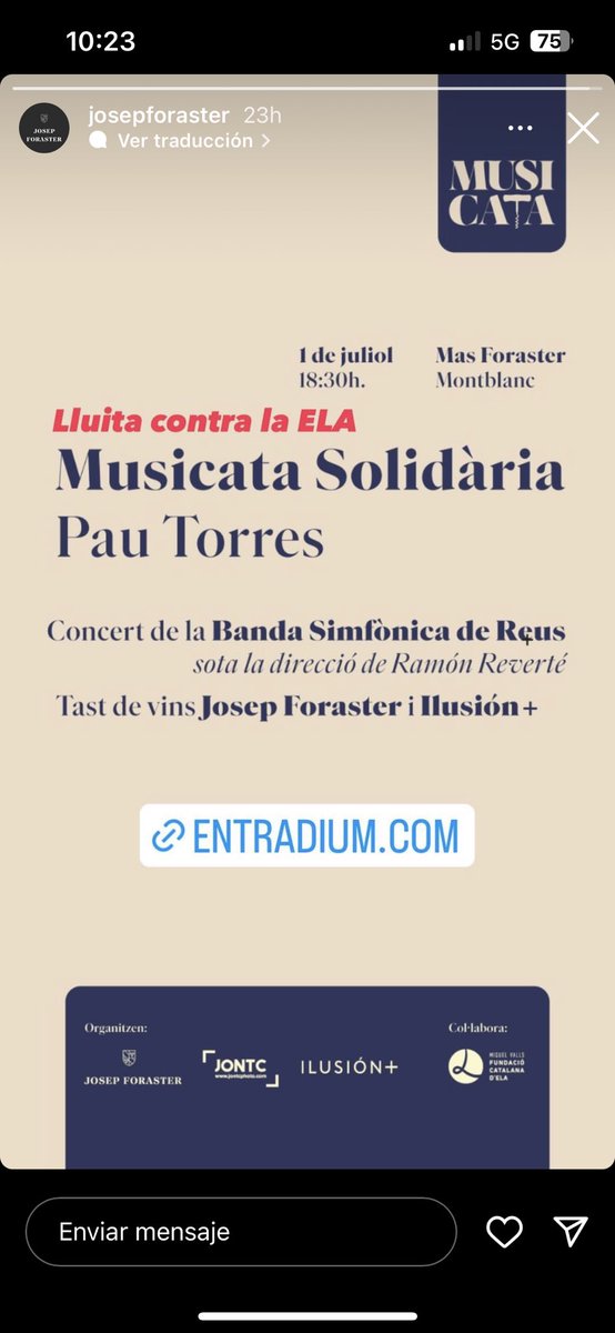 🎺🎻🎷🎸🪕🥁 Musicata Solidària @JosepForaster