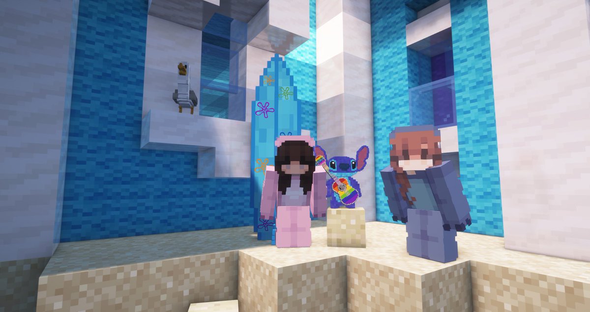 Little late, but Happy Stitch Day (6/26) with the bestie Shmoo 💖