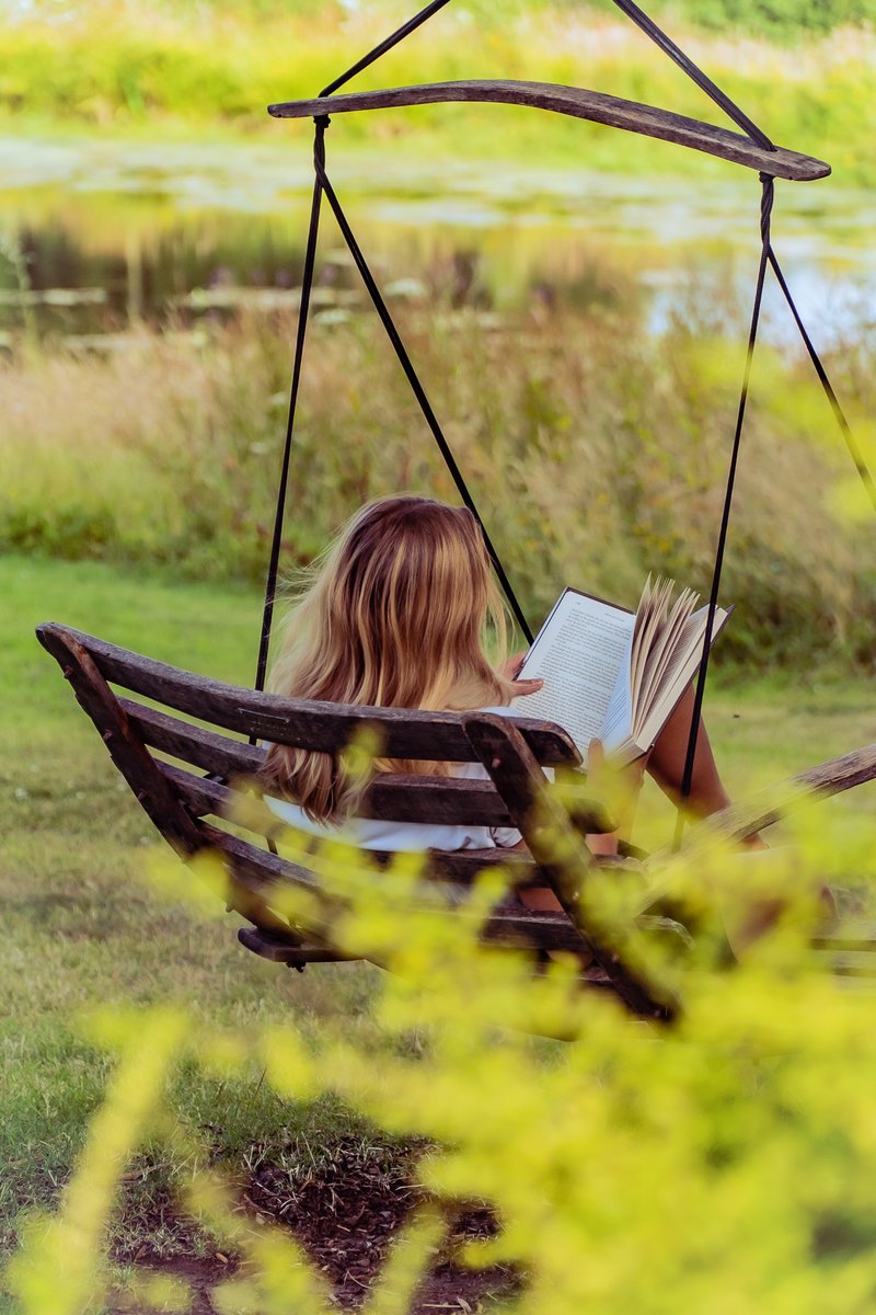 GroveNarberth's tweet image. There are plenty of places at Grove to lose yourself in a good book, but the swing by our freshwater pond is one of the best.

#WelshCountryHouse