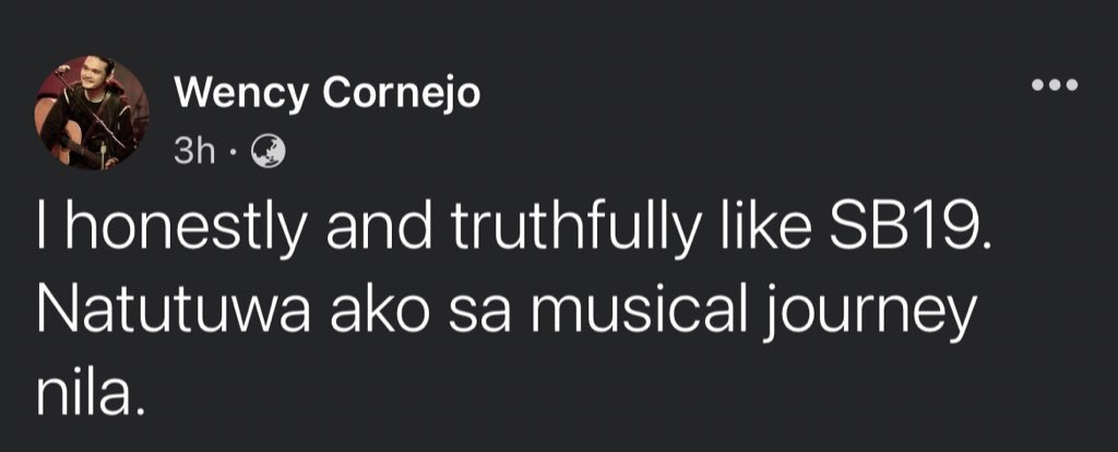 another musical artist appreciating our mahalima 🫶🏼

@imszmc 
@JoshCullen_s 
@stellajero_ 
@felipsuperior 
@jah447798 

@SB19Official #SB19 
#PAGTATAGWorldTourManila 
#PAGTATAGWorldTour  
#PAGTATAG