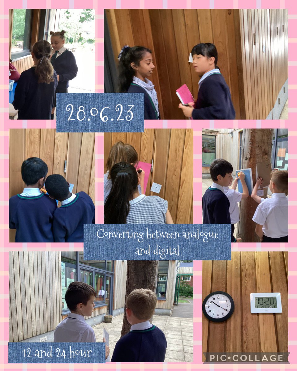 Time for time! ⏰ #ltpamaths #wearebrightfutures <a href="/limetreepa/">Lime Tree Academy</a>