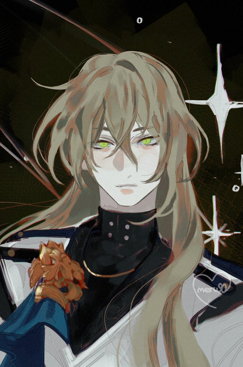 kayanyildiz_'s tweet photo. forgor i drew #Luocha !! still debating  if i should pull or nah >.<;; #HonkaiStarRail https://t.co/13jjd8s50O