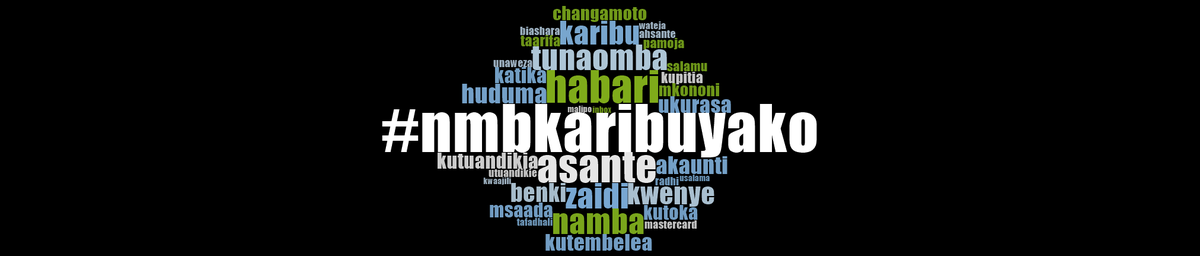 NkamuyaM's tweet photo. @NMBTanzania #NMBClosetoyou Data telling the story #nmbkaribuyako . Visit @AnalyticsDatum for insights. https://t.co/8FW0ig5qkK