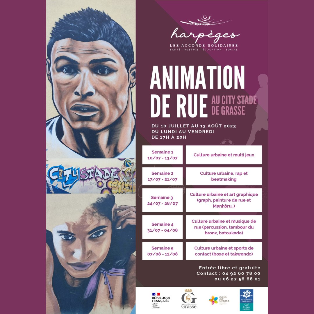 Mission Locale du Pays de Grasse (@mlpaysdegrasse) on Twitter photo #été #jeux
🔥Viens nouer de nouveaux liens et prendre en compétences dans différents domaines ! 😎
#animation #ludique
Harpèges-les accords solidaires <a href="/comagglo/">Communauté d'Agglomération du Pays de Grasse</a> <a href="/ardmlpaca/">ARDML SUD Provence Alpes Côte d'Azur</a>
UNML - Union nationale des Missions Locales #été #jeux
🔥Viens nouer de nouveaux liens et prendre en compétences dans différents domaines ! 😎
#animation #ludique
Harpèges-les accords solidaires <a href="/comagglo/">Communauté d'Agglomération du Pays de Grasse</a> <a href="/ardmlpaca/">ARDML SUD Provence Alpes Côte d'Azur</a>
UNML - Union nationale des Missions Locales