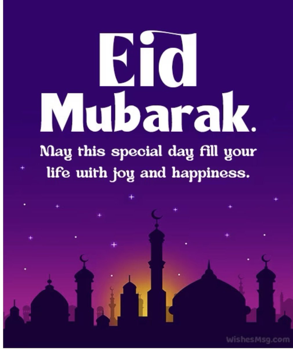 Happy EID Mubarak to our my Muslim friends and family. 🥰💕🙏🏼