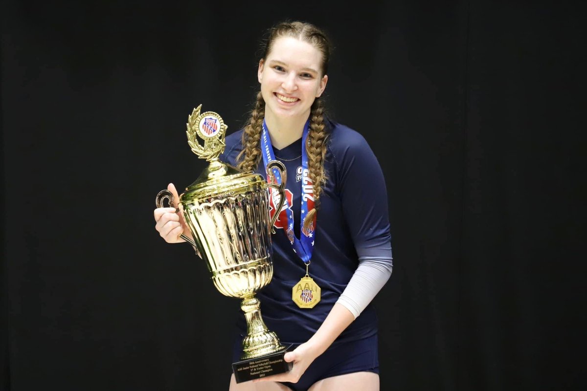 Congratulations to <a href="/AnnaAdcock3/">Anna Adcock</a> for winning the AAU 17 Open National Championships with <a href="/OTVAvolleyball/">OTVA</a>  OT 17 Aaron.