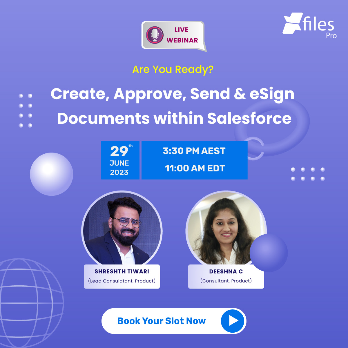 xfiles_pro's tweet image. 🌟 Last Chance Alert! Join our ⏰  webinar happening tomorrow! 🚀 Don&apos;t miss out, register now! 💻🔥
EDT: buff.ly/3PtQVzR  
AEST: buff.ly/46iqyCP 

#webinar #webinaralert #autodocumentgeneration #e-sign