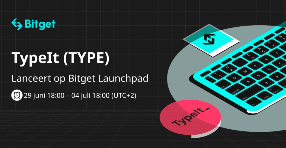 🔥TypeIt ( $TYPE) klaar om te starten op #Bitget Launchpad! Hoe meer #BGB je investeert, hoe groter jouw aandeel!

👉Ga naar Bitget #Launchpad:bitget.com/nl/launchpad

🔗bitget.com/nl/support/art…
#bitcoin #ETH #bitcoin #Cryptocurency