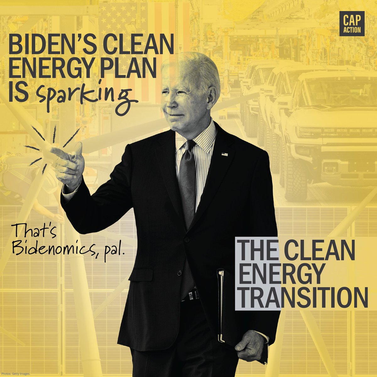 #Bidenomics it's when you grow the economy from the bottom up and the middle out. It's when you move from fossil fuels to renewables. The Biden/Harris plan is working and we as Democrats need to let them finish the job by giving them 4 more years. #wtpBlue #DemVoice1 #DemsAct