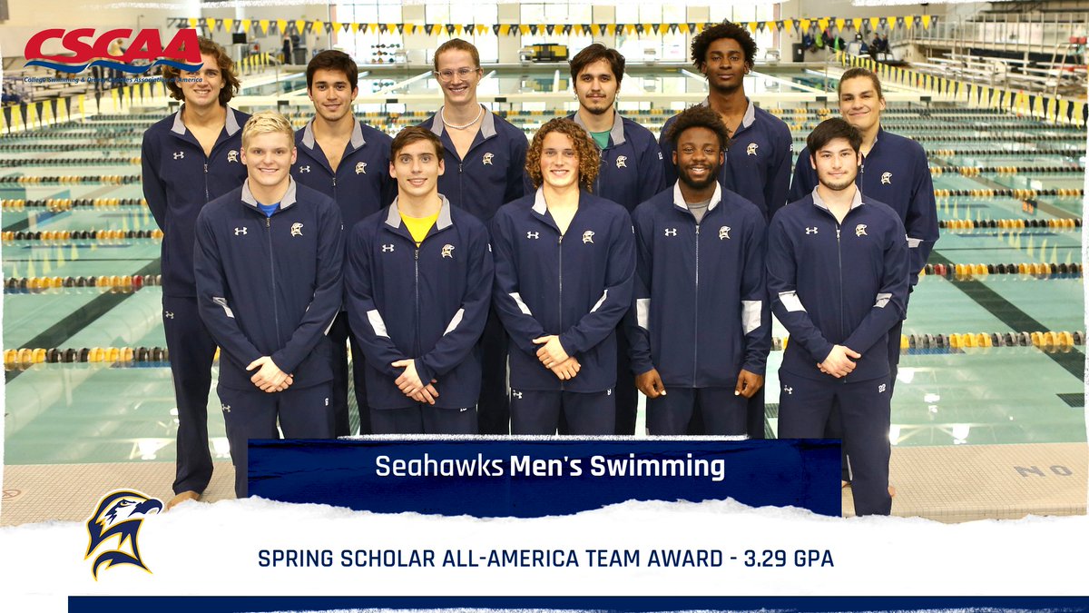 smcseahawks's tweet photo. SWIM | Seahawks Men’s and Women’s Swimming Recognized for Academic Excellence by @CSCAA 
https://t.co/F5jmxBWO1r

#goseahawks #seahawkproud #smarthawks https://t.co/yRGRmRPMfs