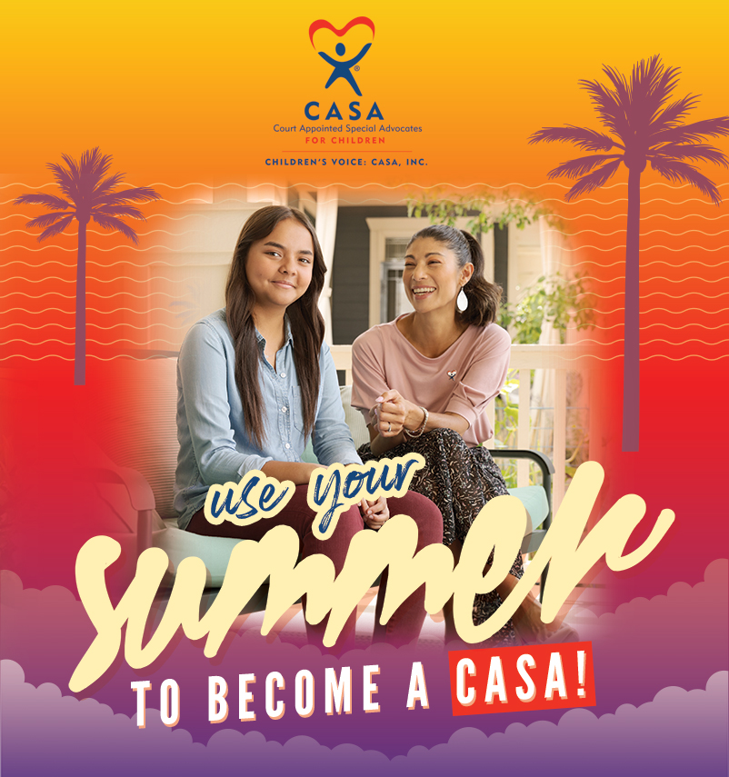 It's finally SUMMER! It's a perfect time to become a CASA volunteer!

Learn more: douglascountycasa.org/how-to-help/

#becomeacasa  #childadvocacy #casavolunteer #casaforchildren #forthekids #ifnotyouwho #douglascountyga #douglasvillega #summer #summer2023