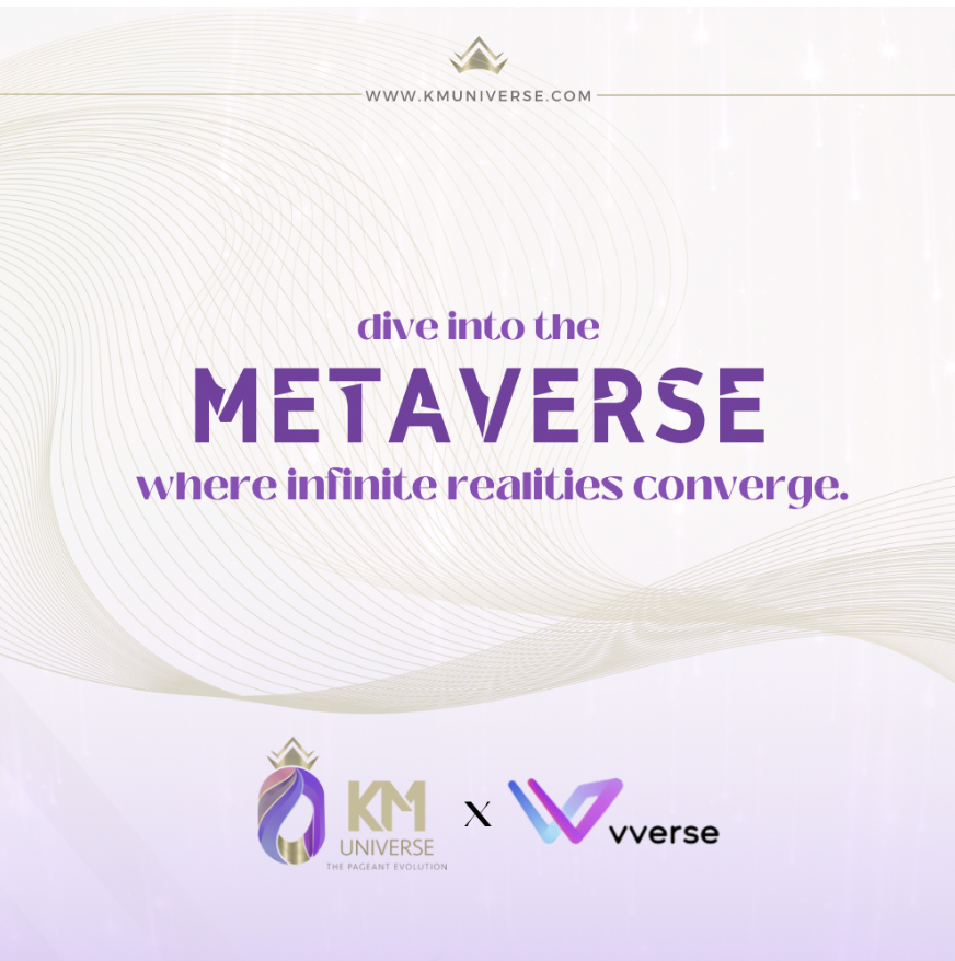 thekmuniverse's tweet photo. Dive into the mesmerising Metaverse with KM Universe's groundbreaking virtual pageant!🌐

Experience limitless imagination and captivating digital wonders.✨

Don't miss out! 💜

 #KMUniverse #Metaverse #VirtualPageant #InfiniteRealities #ImmerseAndExplore #DigitalWonders https://t.co/Ec6ORYBoc1