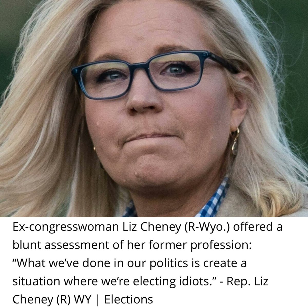 Vote #LizCheney In or Out at voteinorout.com. Read this article and other news you missed. 🇺🇸 A well-informed electorate is a prerequisite to Democracy.—Thomas Jefferson #voteinorout #trump #biden