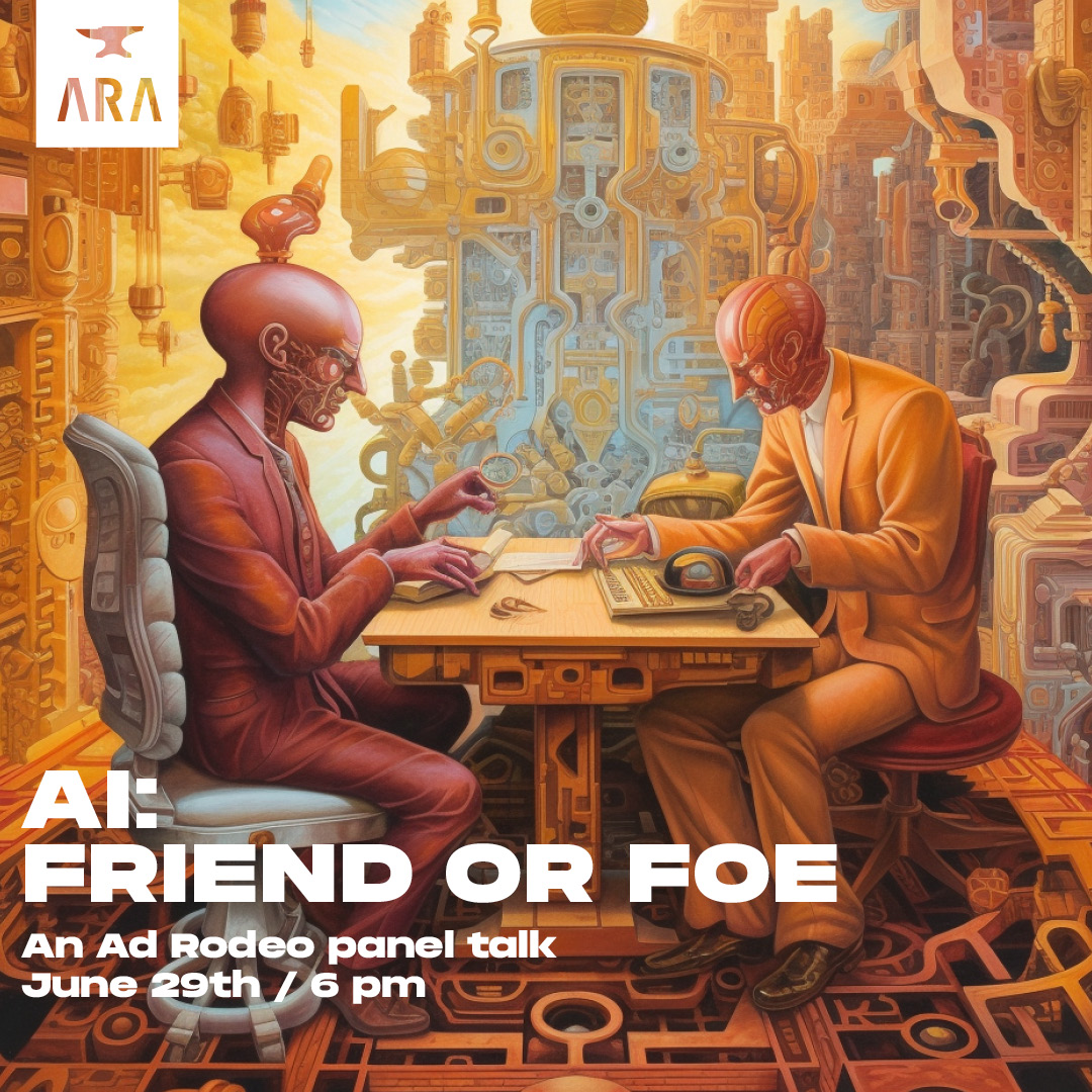 ✨ Write a short but engaging Tweet for our upcoming AI panel talk on June 29th

“Join us on June 29th as our panelists talk it out and try to tame the firehose that is AI."

🎟️ Reserve your spot today tinyurl.com/fnkjv563 🎟️