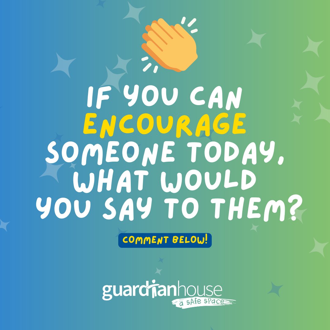 #WednesdayWisdom: Pay it forward and encourage someone today. 💙Here are a few examples of how to tell someone to keep going: 
- "Stay strong!" 💪
- "You can do it!" ✨
- "Don't give up."  ❣
- "You got this!" 🙌
- "I'm here for you, no matter what!"🤝

Comment below! ⬇
