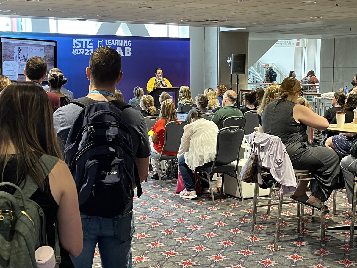 Emily Reed (@hyphenatic) on Twitter photo Diving into bullet journaling for mental health with <a href="/MrsCarterHLA/">Nichole Carter</a> at the #ISTELive #LearningLab #bujo #teacherjournaling Diving into bullet journaling for mental health with <a href="/MrsCarterHLA/">Nichole Carter</a> at the #ISTELive #LearningLab #bujo #teacherjournaling