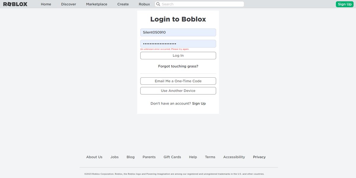 Apartings's tweet image. roblox down😐
#RobloxDown #RobloxIssue