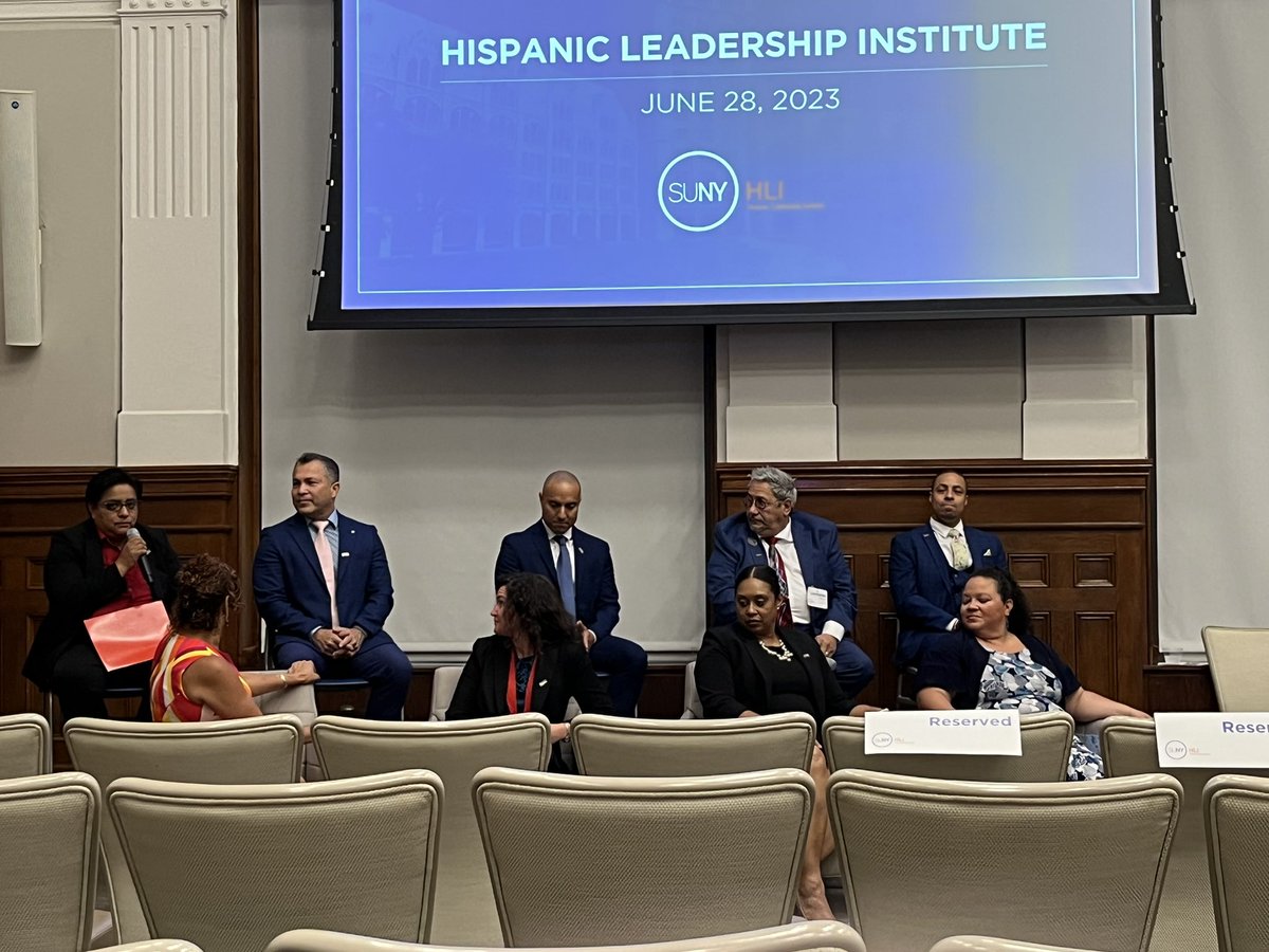 SUNY FCCC (@sunyfccc) on Twitter photo Hispanic Leadership Institution 2023 Graduates! The largest group of CC Graduates. Congratulations to all.
Pamela McCall-<a href="/SUNYSchenectady/">SUNY Schenectady</a>
Eddie Martinez-<a href="/SUNYSuffolk/">SUNY Suffolk</a>
Leonardo Falcon <a href="/NassauCC/">NassauCC</a>
Doris Diaz Kelly <a href="/SUNY_Dutchess/">Dutchess Community College</a> Hispanic Leadership Institution 2023 Graduates! The largest group of CC Graduates. Congratulations to all.
Pamela McCall-<a href="/SUNYSchenectady/">SUNY Schenectady</a>
Eddie Martinez-<a href="/SUNYSuffolk/">SUNY Suffolk</a>
Leonardo Falcon <a href="/NassauCC/">NassauCC</a>
Doris Diaz Kelly <a href="/SUNY_Dutchess/">Dutchess Community College</a>