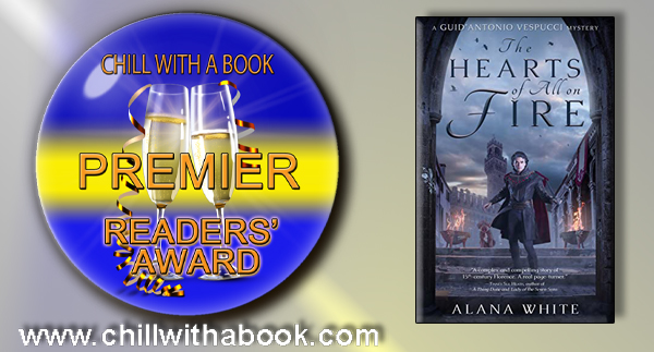 The Hearts of All on Fire by Alana White has received a Chill with a Book Readers' PREMIER AWARD #chillbooks #chillawards chillwithabook.com/2023/06/the-he…