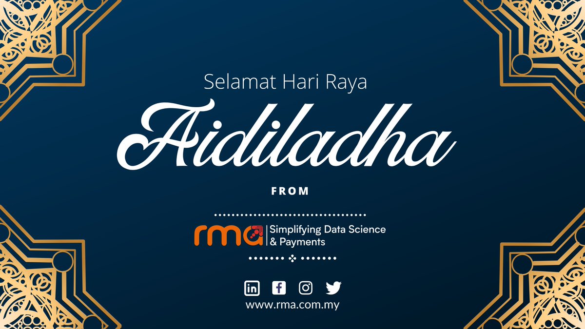 Eid Mubarak from all of us at RM Applications Sdn Bhd (RMA)! ✨🌙🐑