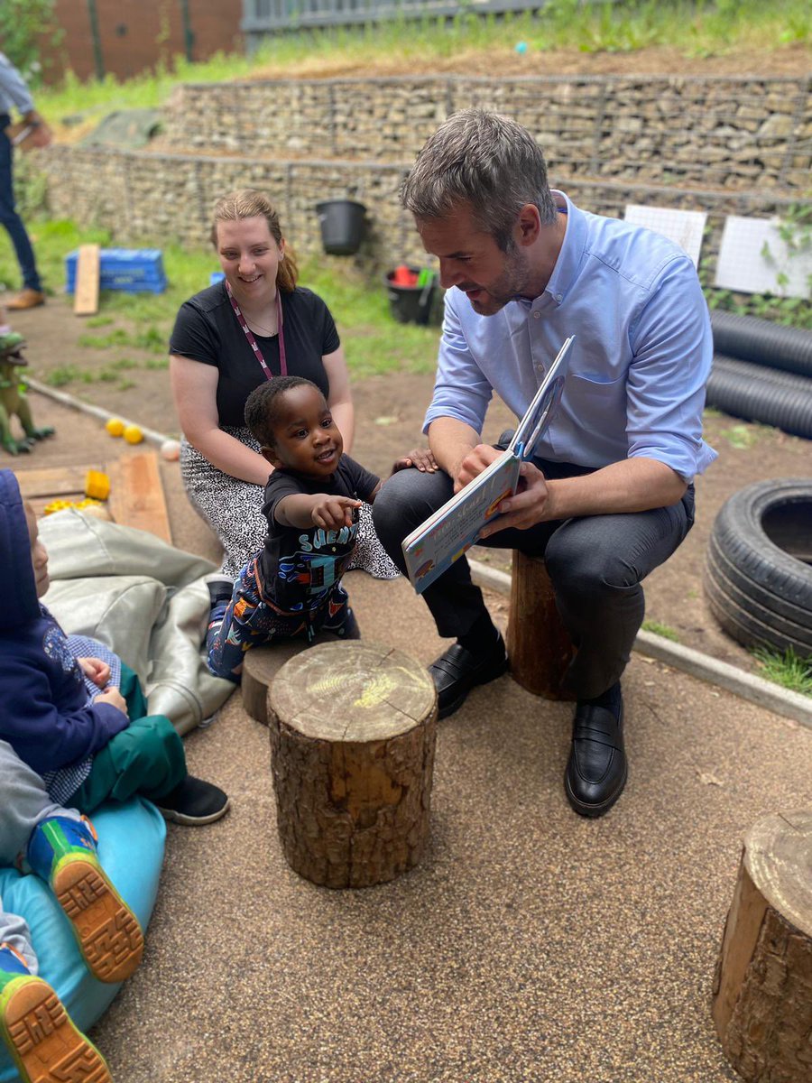 olivercoppard's tweet photo. Some days I really do get to do some lovely things. This morning it was my pleasure to visit my friend Dr Sally Pearse @SHUEarlyYears, @savethechildren and the team at Meadows Nursery, and most importantly meet some of their beautiful, brilliant kids. https://t.co/B9mPuM1MLe