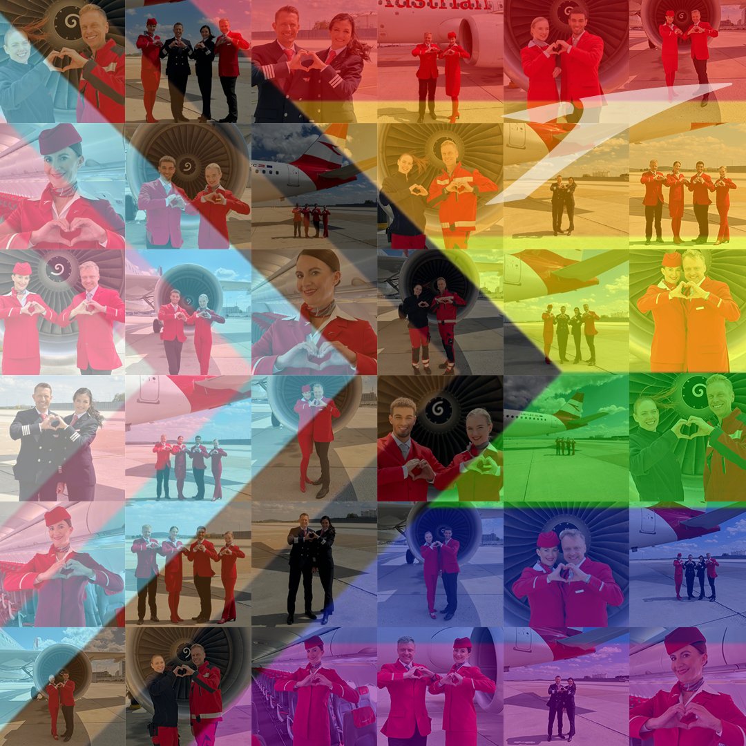 Austrian Airlines tweet media