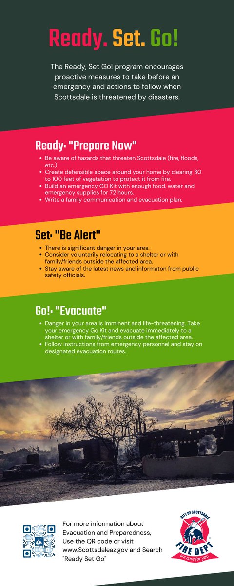 Residents living in the area near the #DiamondFire should be in "Set" position.  (Every resident should be in "Ready" position for emergencies at all times!) Be prepared. #WeCareForYou #readysetgo