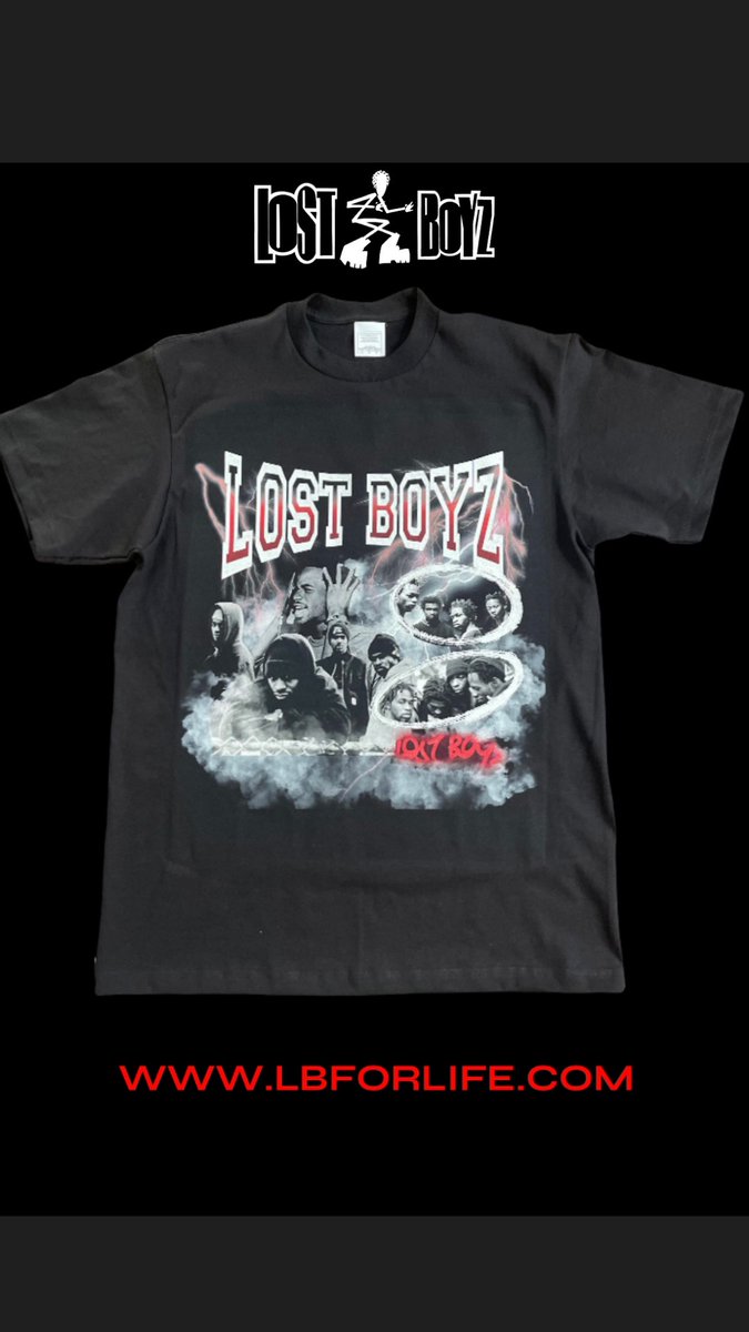 Get your Limited Edition Lost Boyz legacy merch now ! 
Shop now at 
LBFORLIFE.com 

#50yearsofhiphop 
#Lostboyz