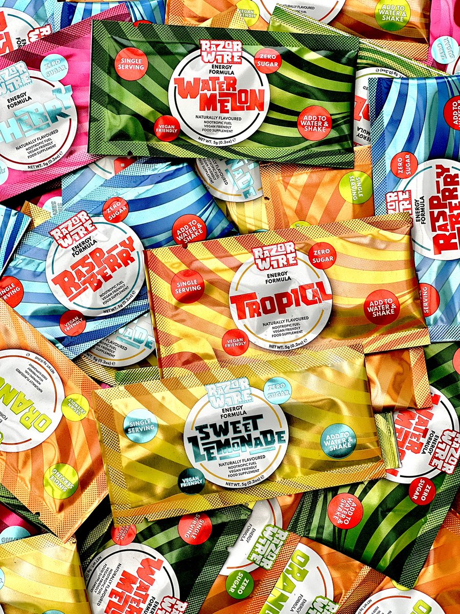 Razorwire® Energy Gaming Fuel tweet media