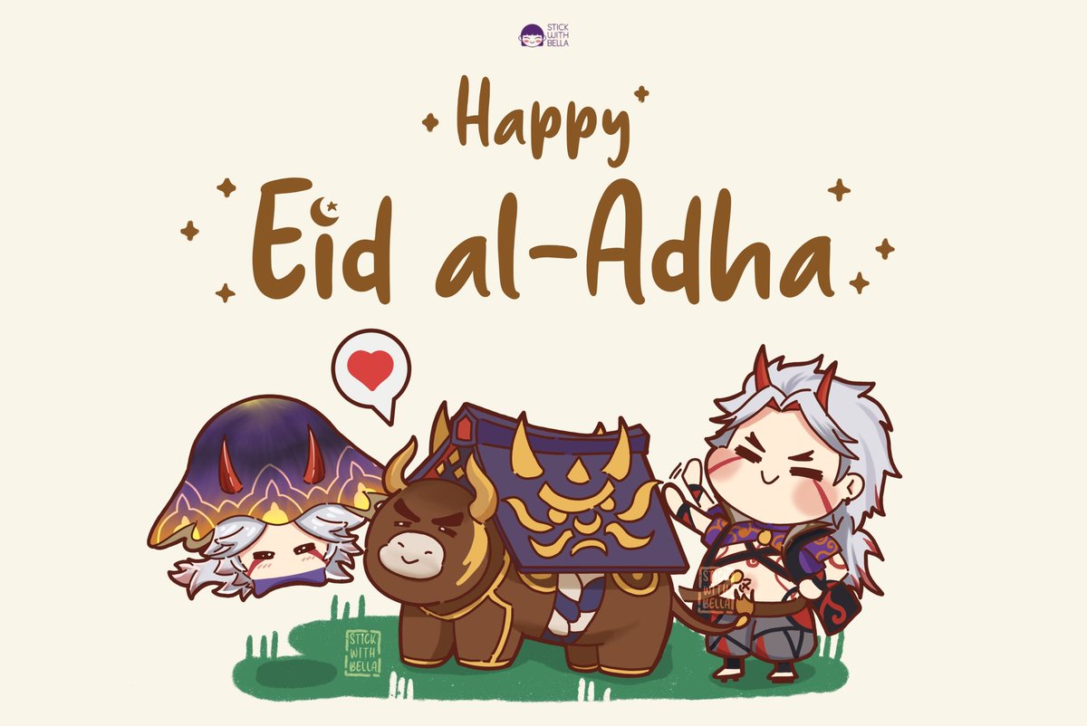 Happy Eid al-Adha!!!

Here is Itto and his Ushi are ready to celebrate it 🥰🥰🥰

#genshinimpact #Genshinfanart #aratakiitto #itto #原神