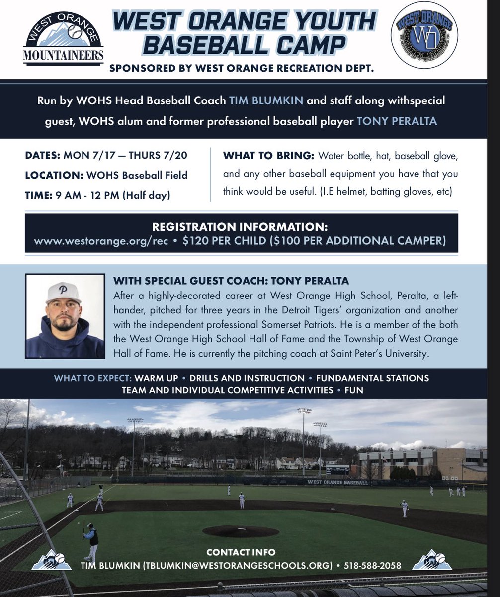 WOHS Mountaineers Baseball tweet media