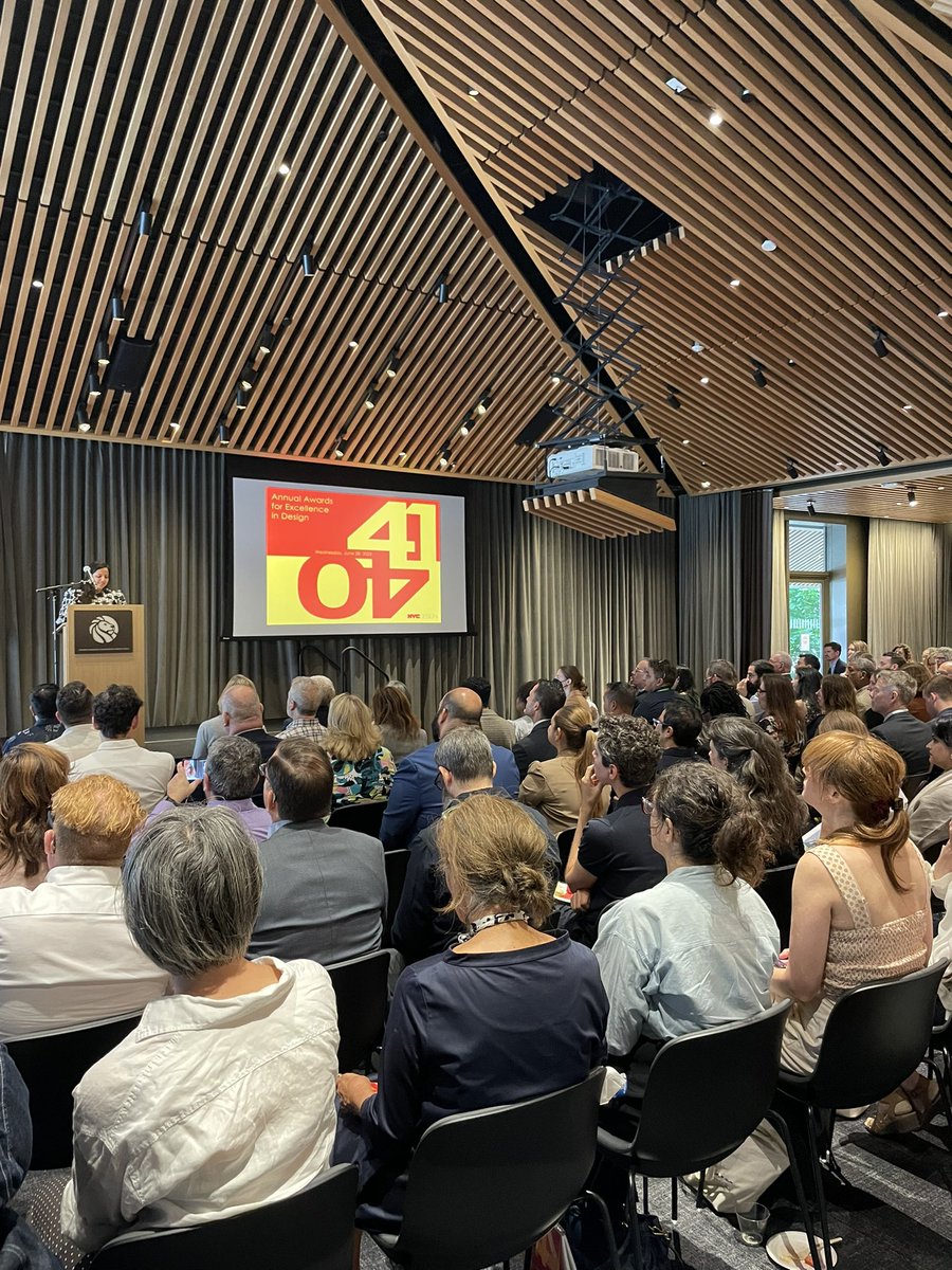 yating_liu's tweet photo. Congratulations to all the agency teams who received @nycpublicdesign Annual Award for Excellence in Design this morning. Thank you for creating beautiful and inclusive public spaces throughout the city! Check them out here: https://t.co/F5oST8eR1n https://t.co/PDj7BJaERt