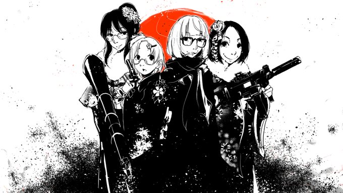 #2023年自分が選ぶ今年上半期の4枚 
今期はどれにしようか迷うくらいには描いてるよい。 