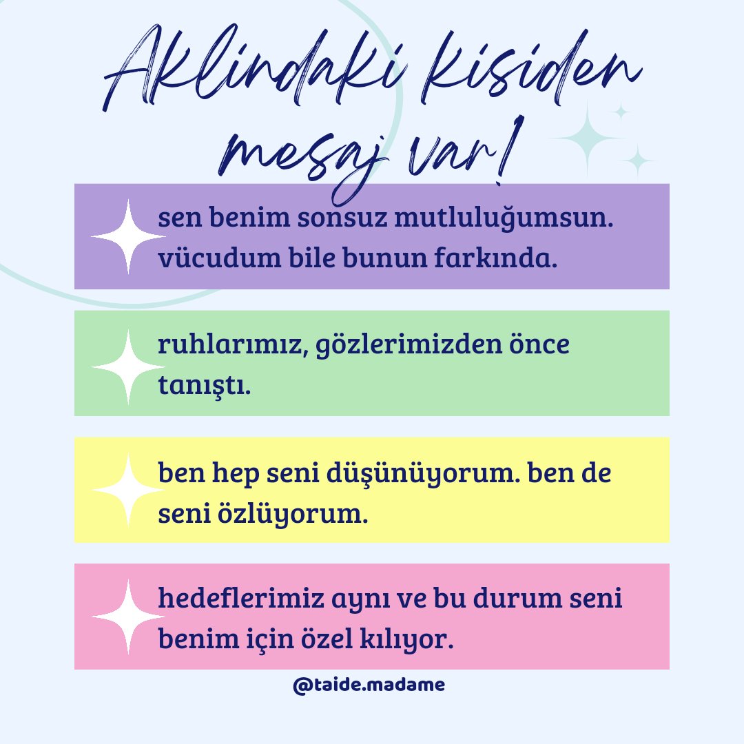 CEVAPLAR GELDİ! 💜⭐

bütünün hayrına olsun ✨💕