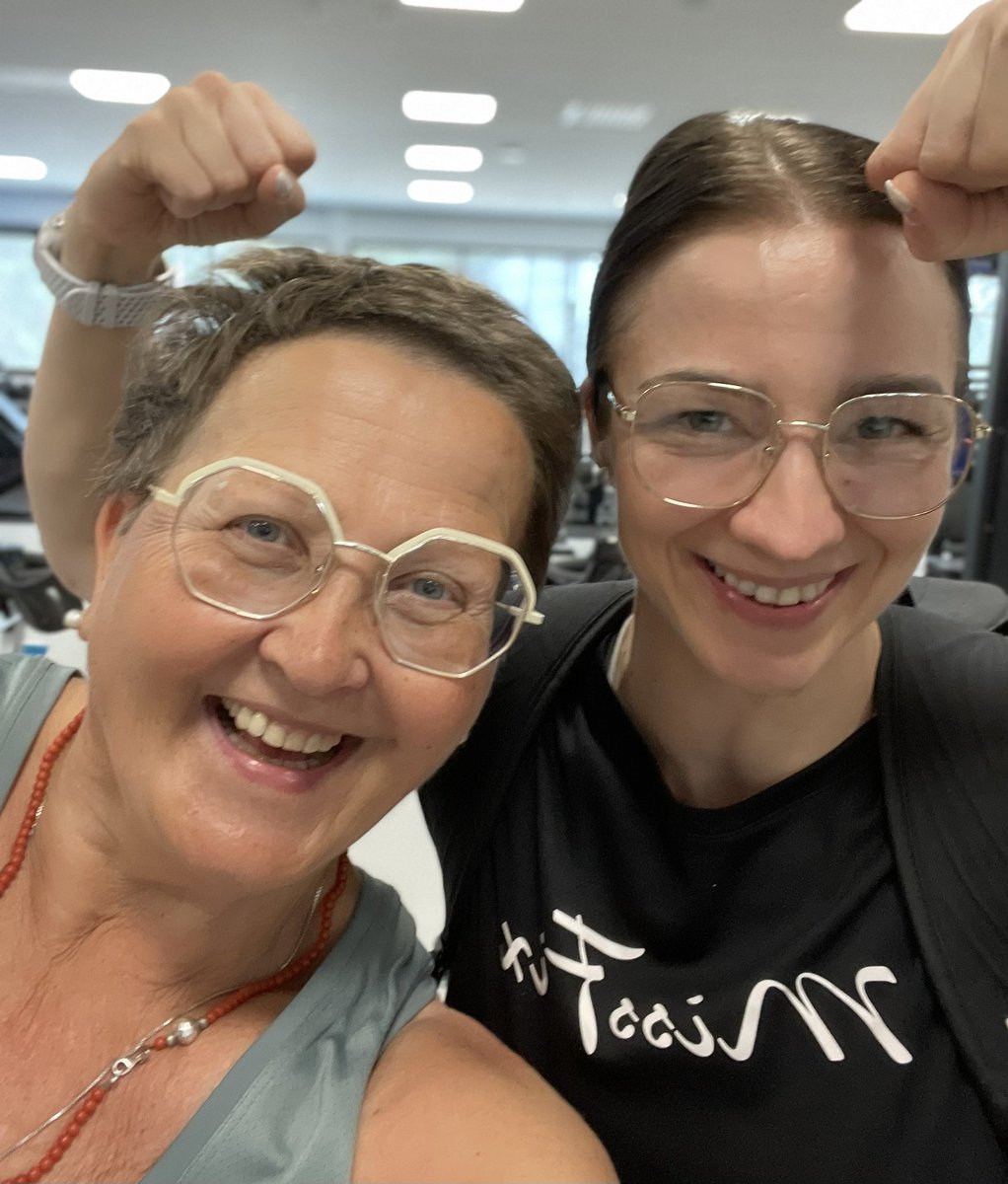 ruutuikkuna's tweet photo. Viikon sali pt.n kanssa done ja kyllä välillä irvistelinkin ihan kunnolla. #missfix 💪🏻 https://t.co/w1vXYJyy23