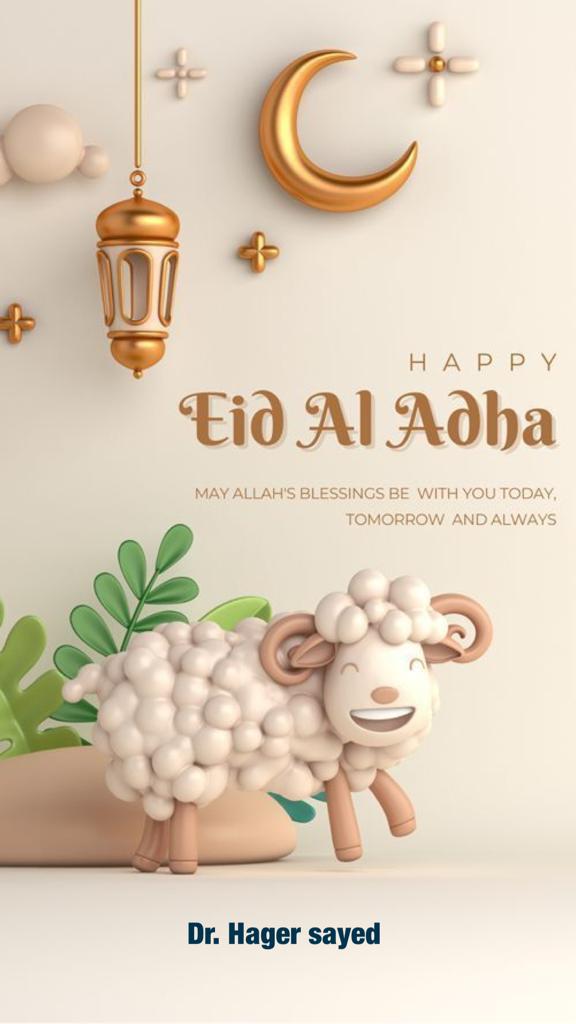 DrHagerSayed's tweet photo. تقبل الله من الحجيج حجهم ومن الجميع طاعاتهم، ك�� عام وانتم بخير #عيد_الاضحي_المبارك https://t.co/6DguvhoFFD