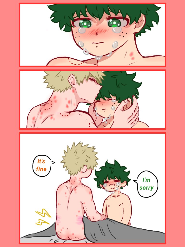 #dkbk 🥦💥❤❤❤
Alpha deku14 x omega kacchan19