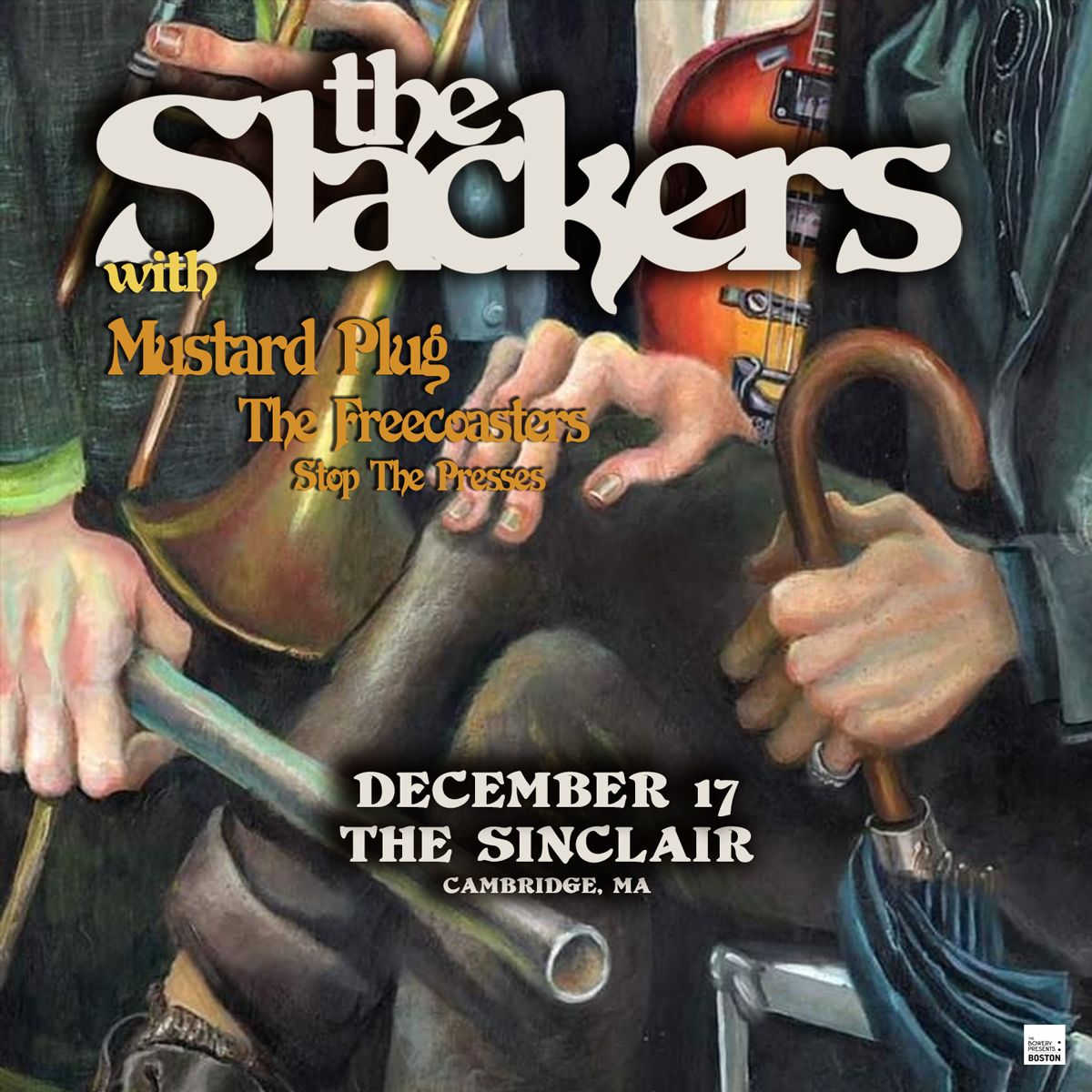 TheSinclair's tweet image. 🚨 NEW SHOW 🚨 @Theslackersband w/ Mustard Plug, The Freecoasters, Stop the Press on 12/17! Tickets on sale Friday at noon 🎟️🎟️&amp;gt;&amp;gt;&amp;gt; axs.com/events/491131/…